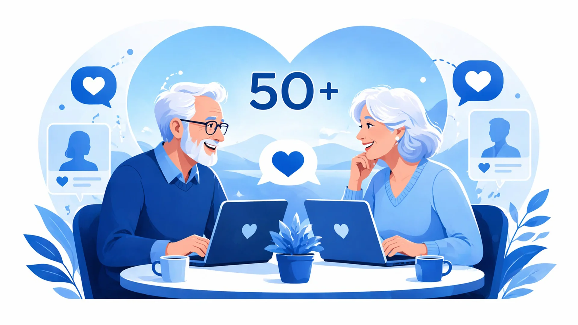 Dejting 50 Plus 2026: Bästa sajterna för äldre & pensionärer